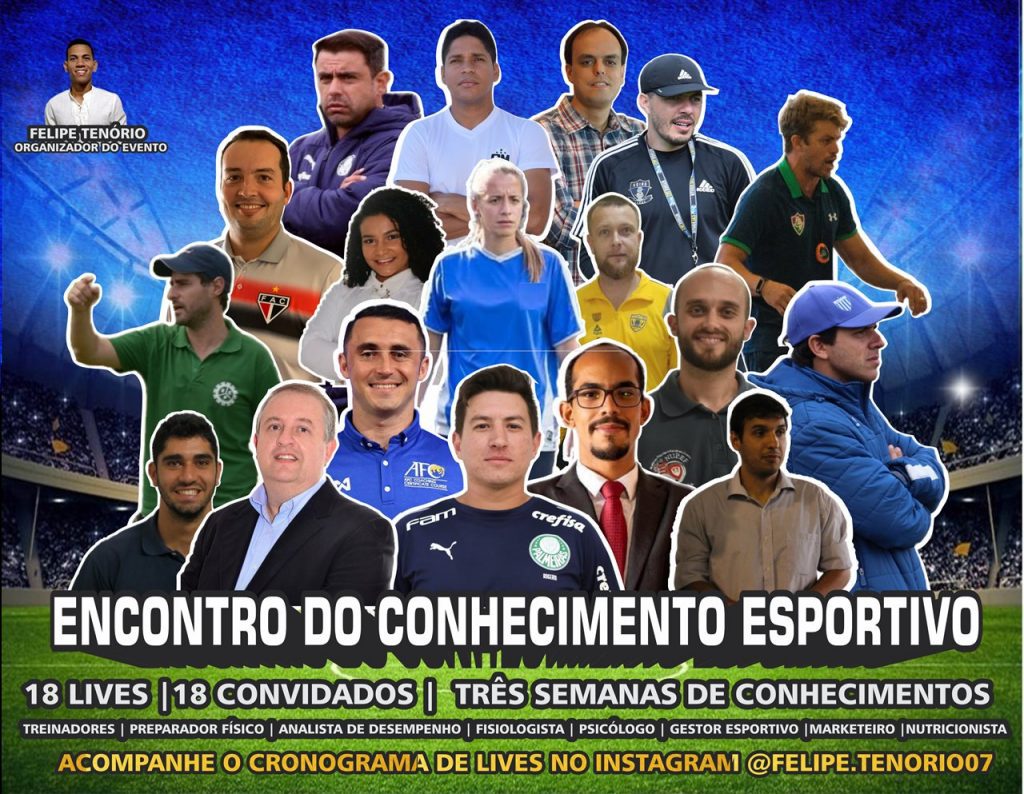 Alagoano de São Miguel dos Campos promove evento esportivo online com grandes profissionais do futebol nacional e internacional 1 Reprodução