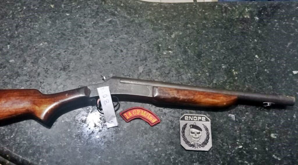 Mulher é detida após o marido fazer disparos com arma de fogo na rua em Boca da Mata, entenda 1 1ª Cia/Ind