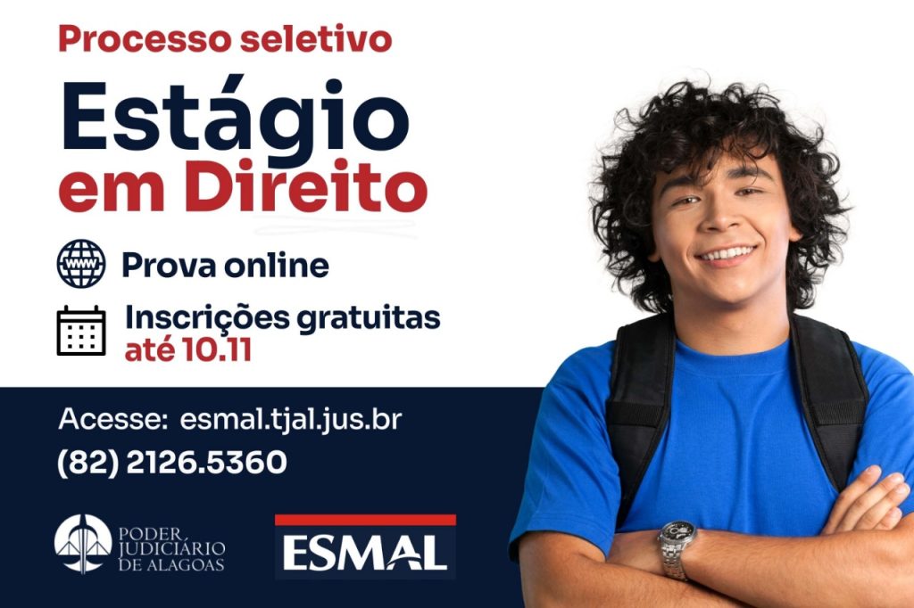 Estágio em Direito: prazo para inscrições se encerra no próximo dia 10 1 Reprodução
