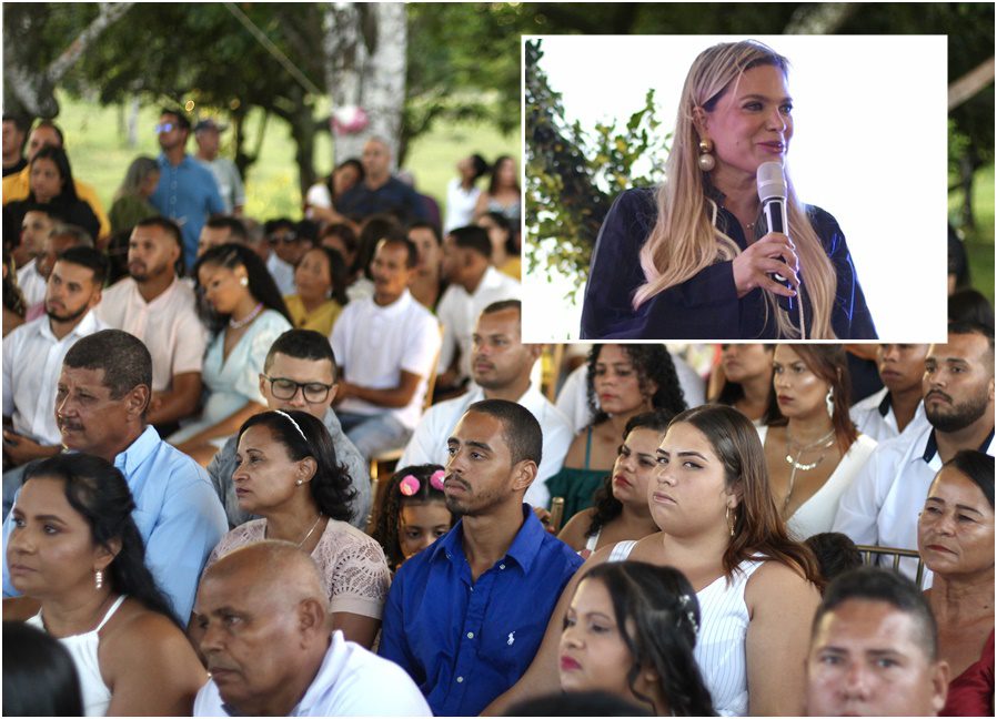 Juíza celebra união de 50 casais em Pilar