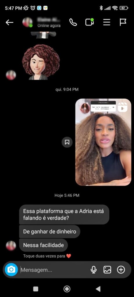 Hacker rouba perfil do Instagram
