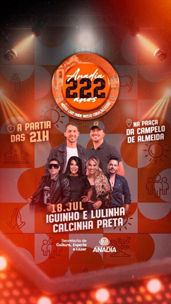 aniversário de Anadia