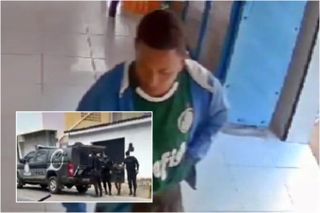Preso homem que aparece em vídeo roubando celular