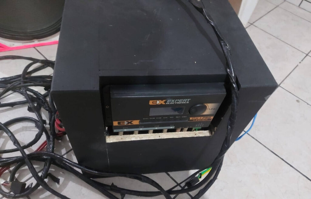 PM apreende equipamento de som após denúncia em Boca da Mata