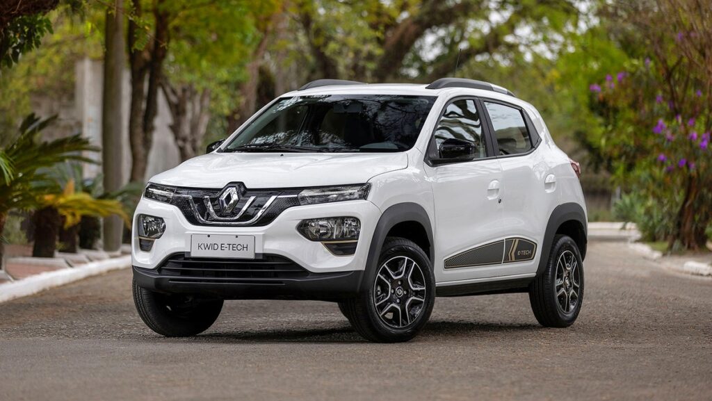 Renault Kwid E-Tech 100% Elétrico. Foto: Rodolfo BUHRER / La Imagem / Renault