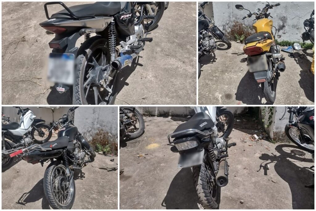 SMTT recolhe motocicletas com escapamento adulterado em São Miguel dos Campos