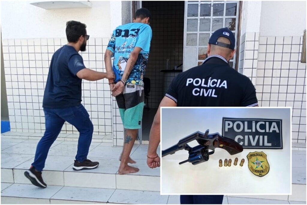 6ª DRP esclarece mais um homicídio e prende autor em São Miguel dos Campos