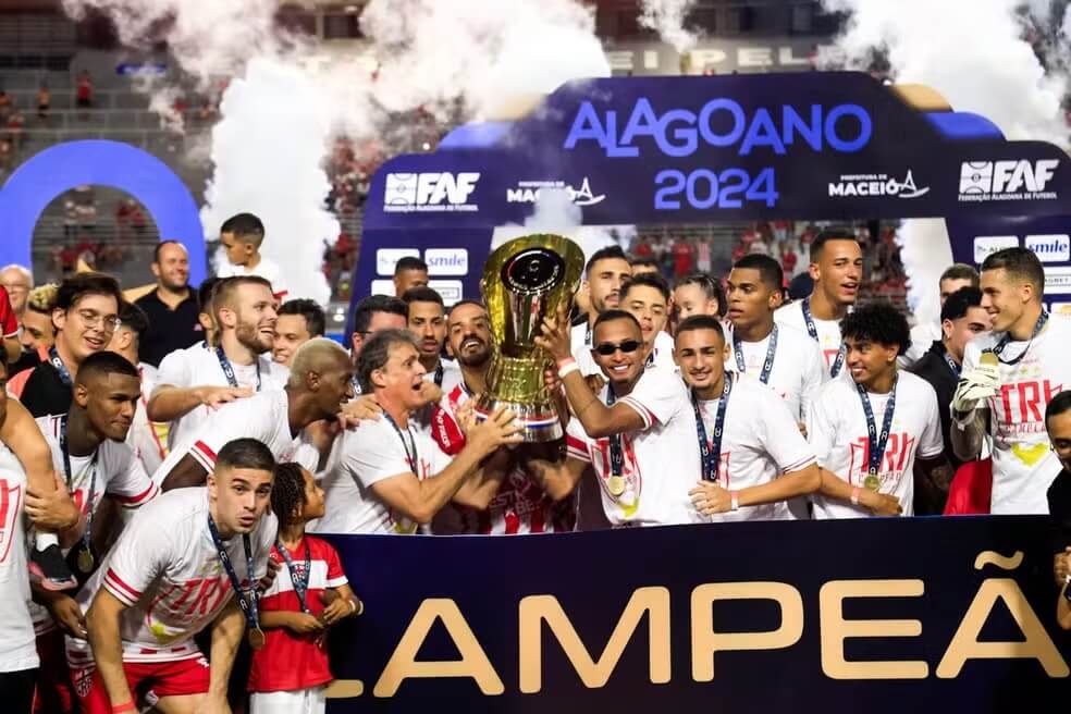 CRB conquista título alagoano; veja ranking dos campeões do estado