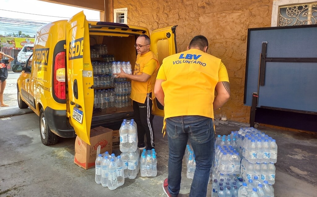 LBV em Maceió envia mais de 2 toneladas e meia em donativos ao povo gaúcho