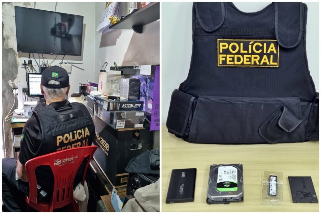 Operação da Polícia Federal encontra arquivos de sexo explícito envolvendo crianças em Alagoas