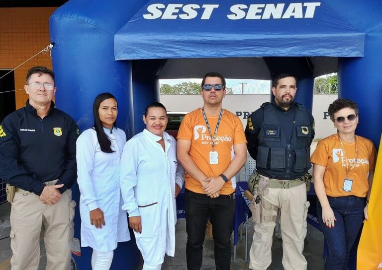 PRF realiza Comando de Saúde Preventivo em São Miguel dos Campos