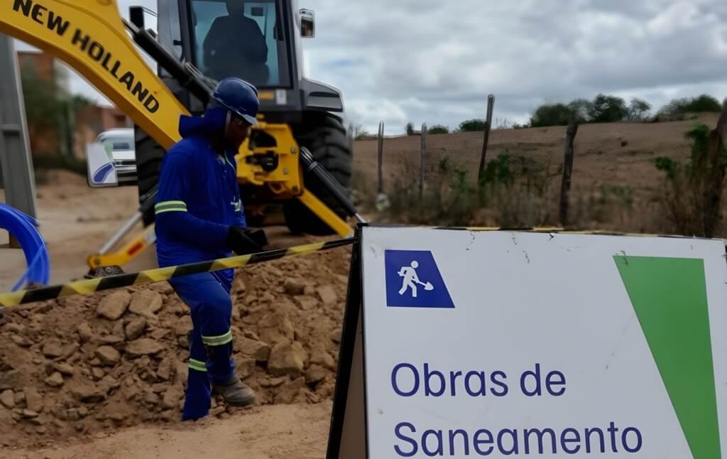Obras de esgoto em São Miguel dos Campos: programação de intervenções de 24 a 28 de fevereiro
