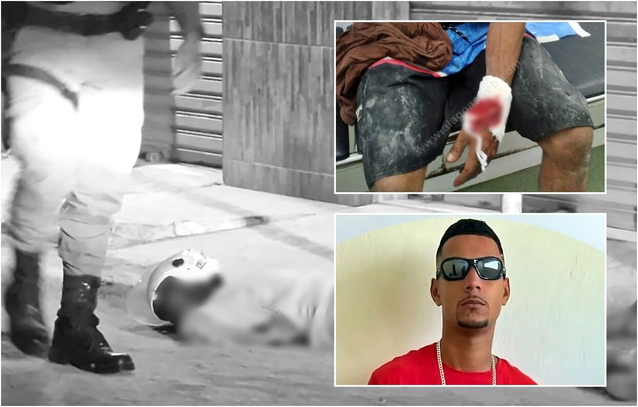 Atentado a tiros deixa um morto e outro ferido em São Miguel dos Campos