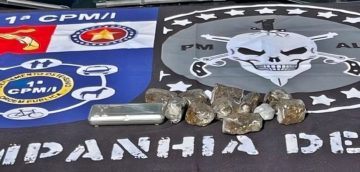 Denúncia leva Pelopes da 1ª Cia a prender jovem por tráfico de drogas em São Miguel dos Campos