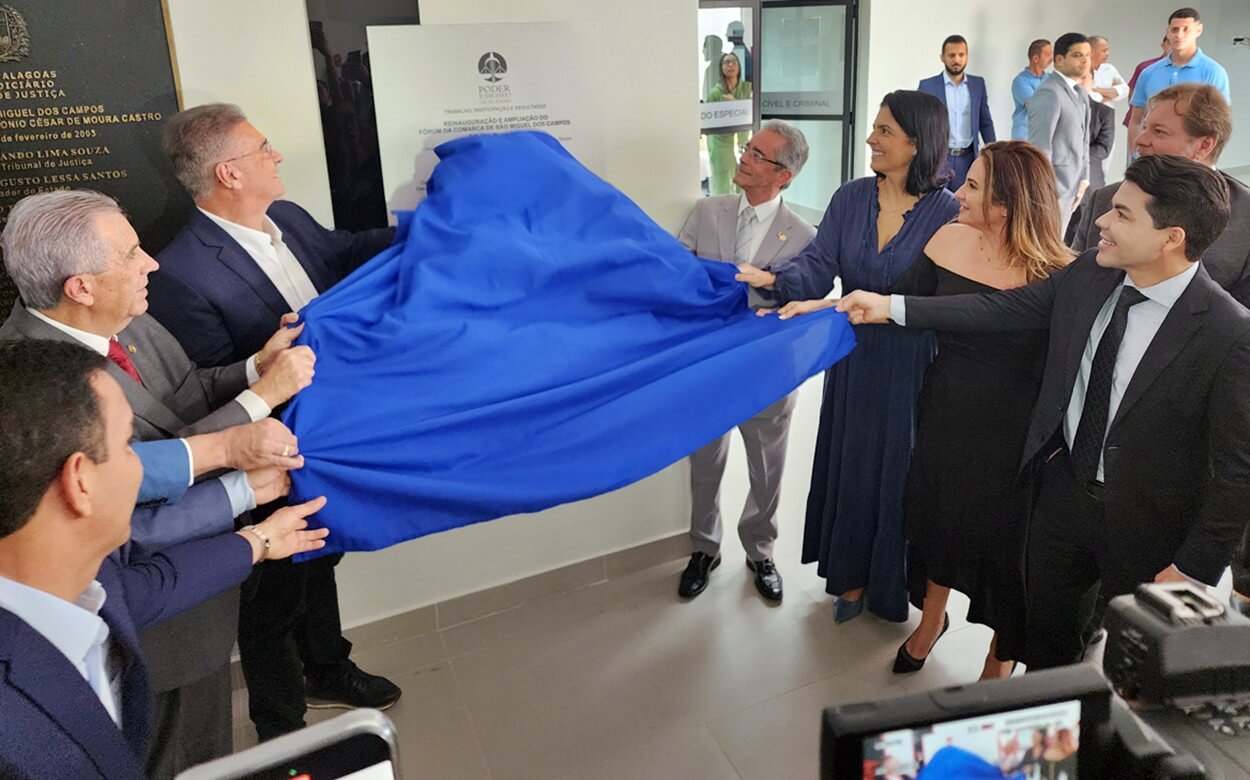 TJ reinaugura fórum de São Miguel dos Campos com estrutura moderna e foco na dignidade do cidadão
