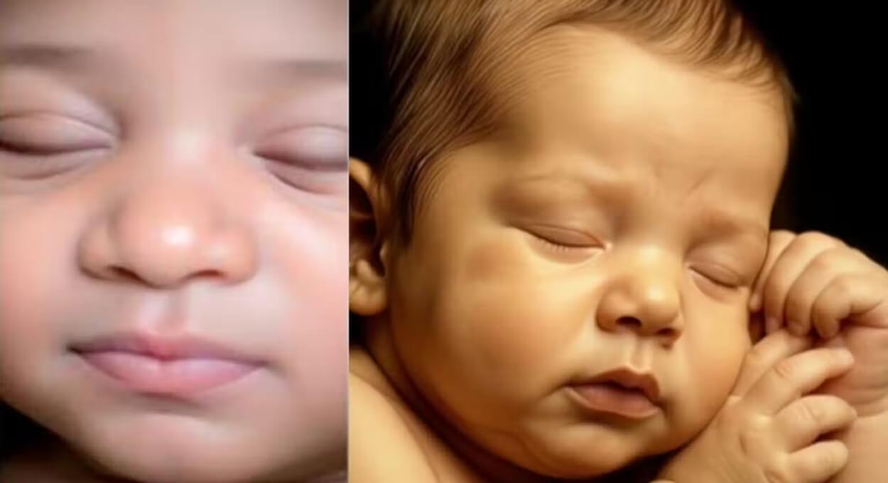 Ultrassom 8D revela rosto realista do bebê antes de nascer