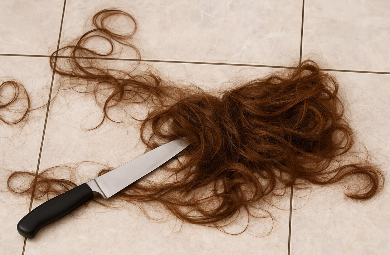 Mulher é agredida e tem cabelo cortado com faca pelo companheiro