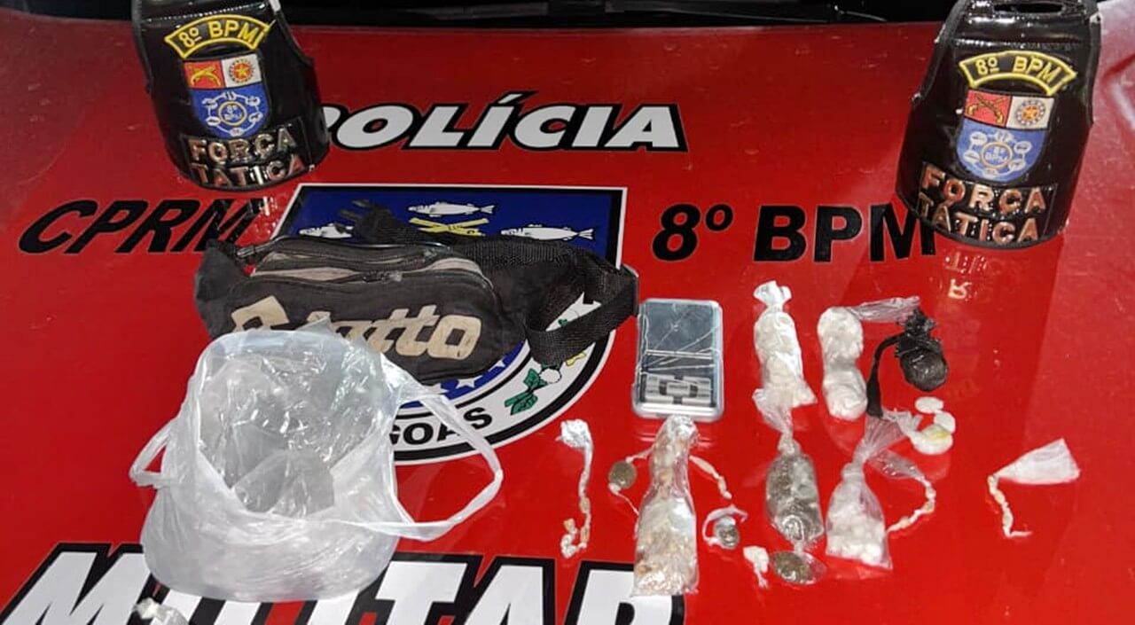 8º BPM prende traficante após perseguição em Rio Largo