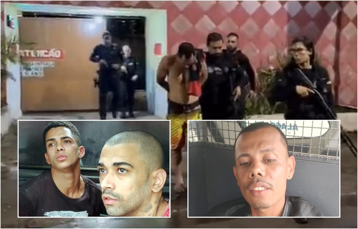 Fugitivos do Presídio Baldomero Cavalcanti são capturados em menos de 24 horas