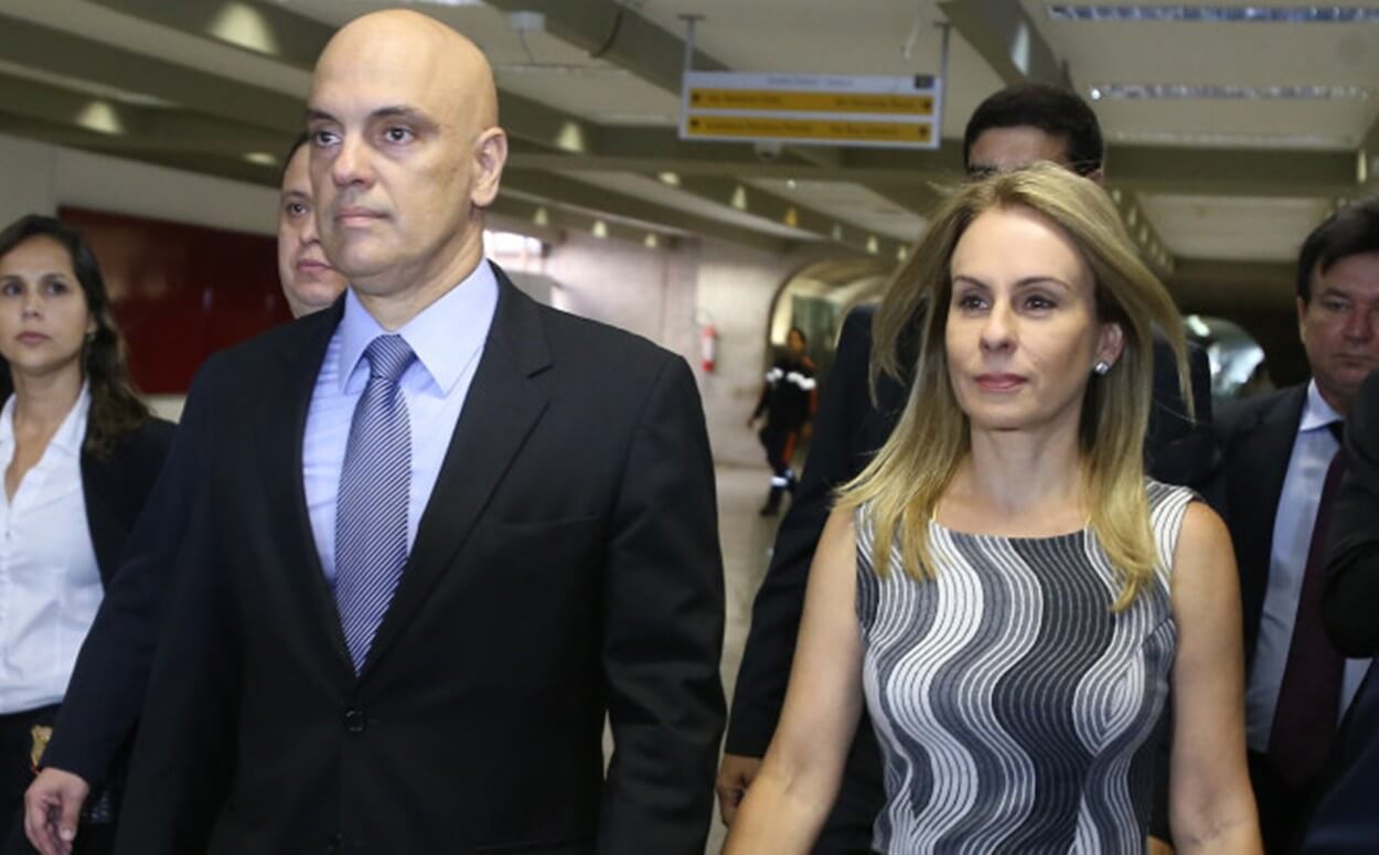 Governo Trump enquadra esposa de Moraes na Lei Magnitsky