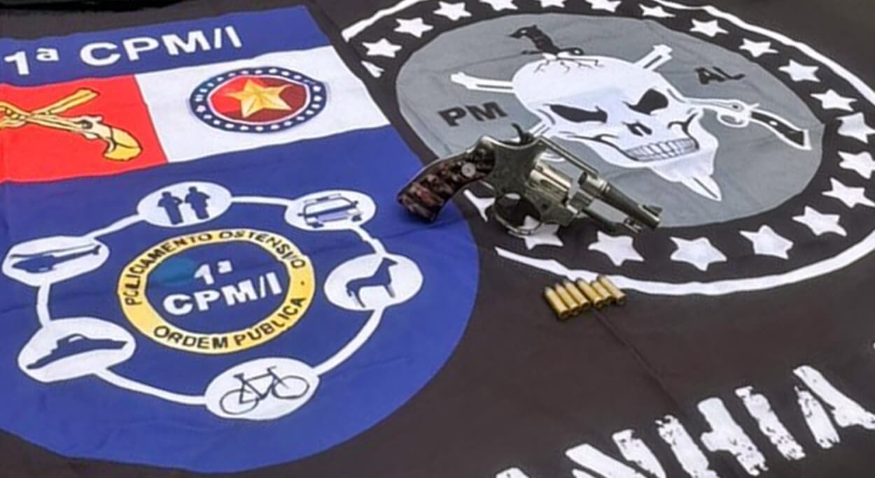 Mulher é presa após denúncia de disparos de arma de fogo em São Miguel dos Campos