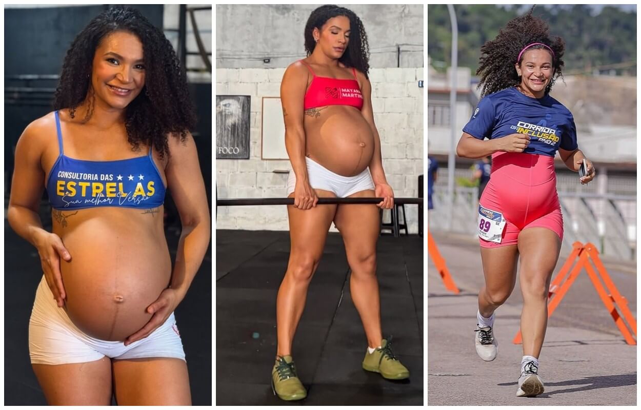 Nutricionista mostra que exercício físico e gravidez podem caminhar juntos