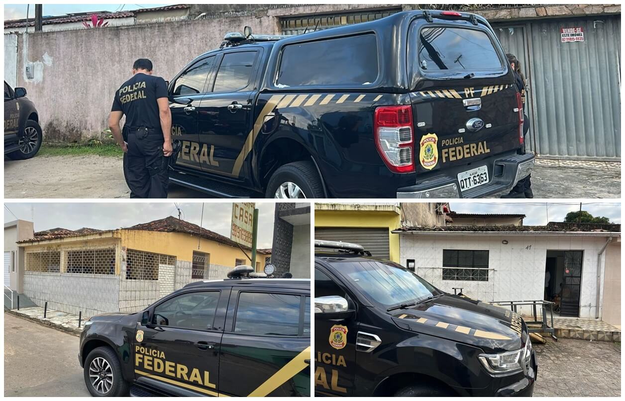 PF deflagra operação e cumpre mandados em Boca da Mata, Atalaia e Maceió