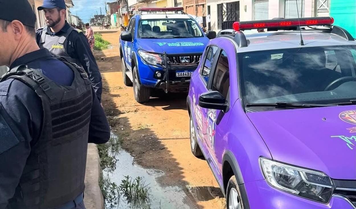 Patrulha Maria da Penha e ROMU prendem homem por descumprir medida protetiva em São Miguel dos Campos