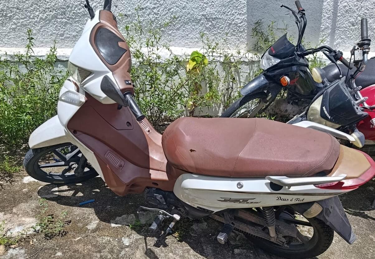 1ª Cia recupera em São Miguel dos Campos moto roubada em Arapiraca