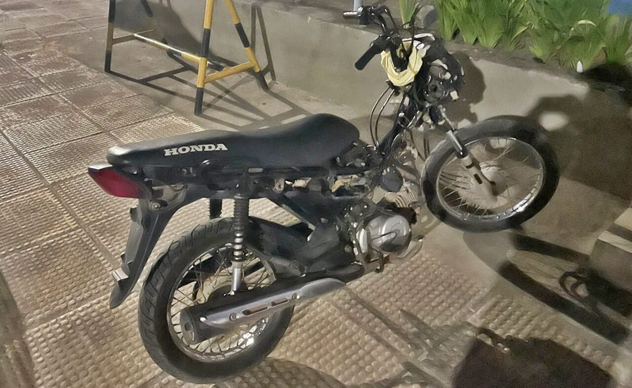1ª Cia recupera motocicleta roubada durante abordagem em São Miguel dos Campos