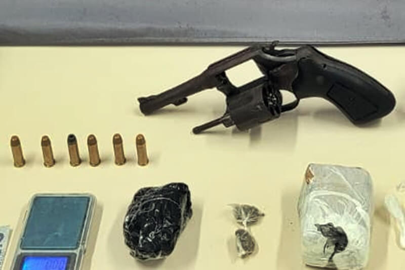 8o BPM prende lider do Comando Vermelho com arma e drogas em Rio Largo 2