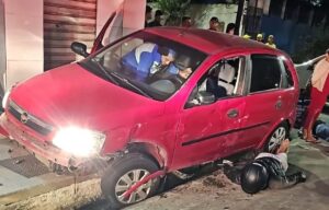 Adolescente que ‘furou’ blitz e provocou acidente é apreendido pela Lei Seca