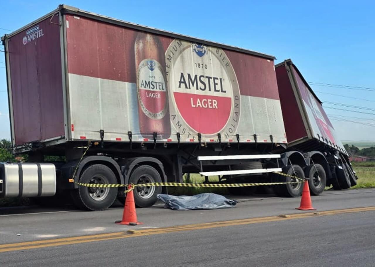 Andarilho morre atropelado por carreta na BR 101 em Alagoas 2
