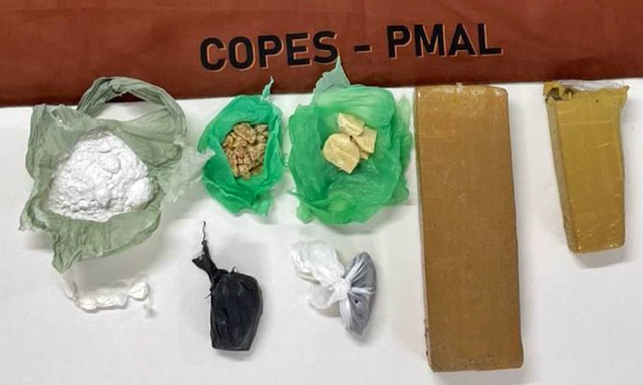 Copes prende homem e apreende mais de 1 kg de maconha em Olho d’Água das Flores