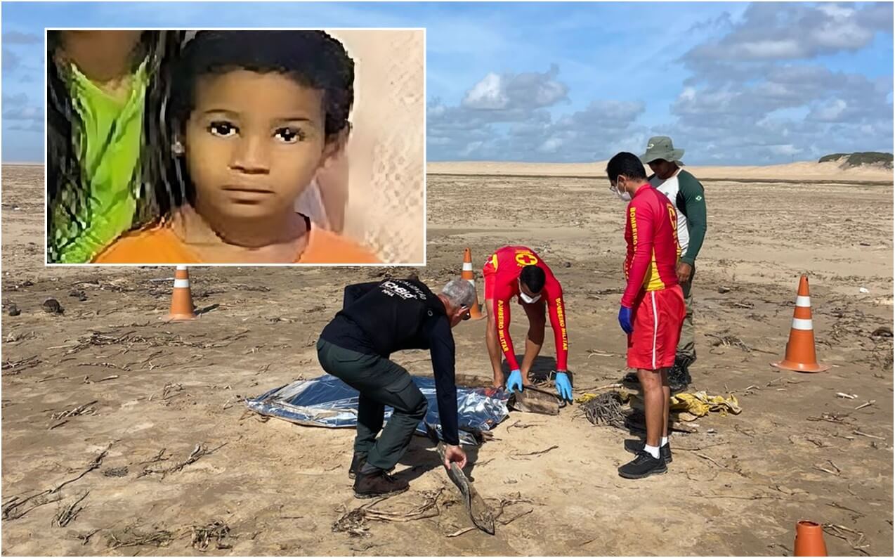 Corpo de criança que desapareceu na praia do Pontal do Peba no sábado é encontrado