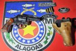 Homem é preso após fazer disparos de arma de fogo em via pública em Boca da Mata