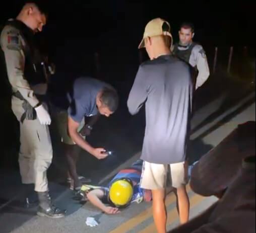 Mototaxista de Sao Miguel dos Campos morre apos colidir com cavalo na AL 420 2