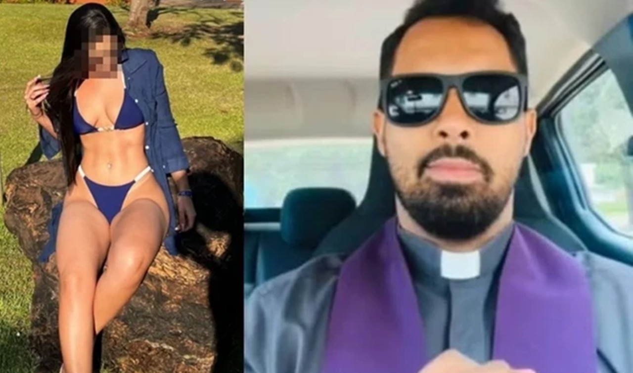 Padre é flagrado com a noiva de fiel escondida embaixo da pia, assista