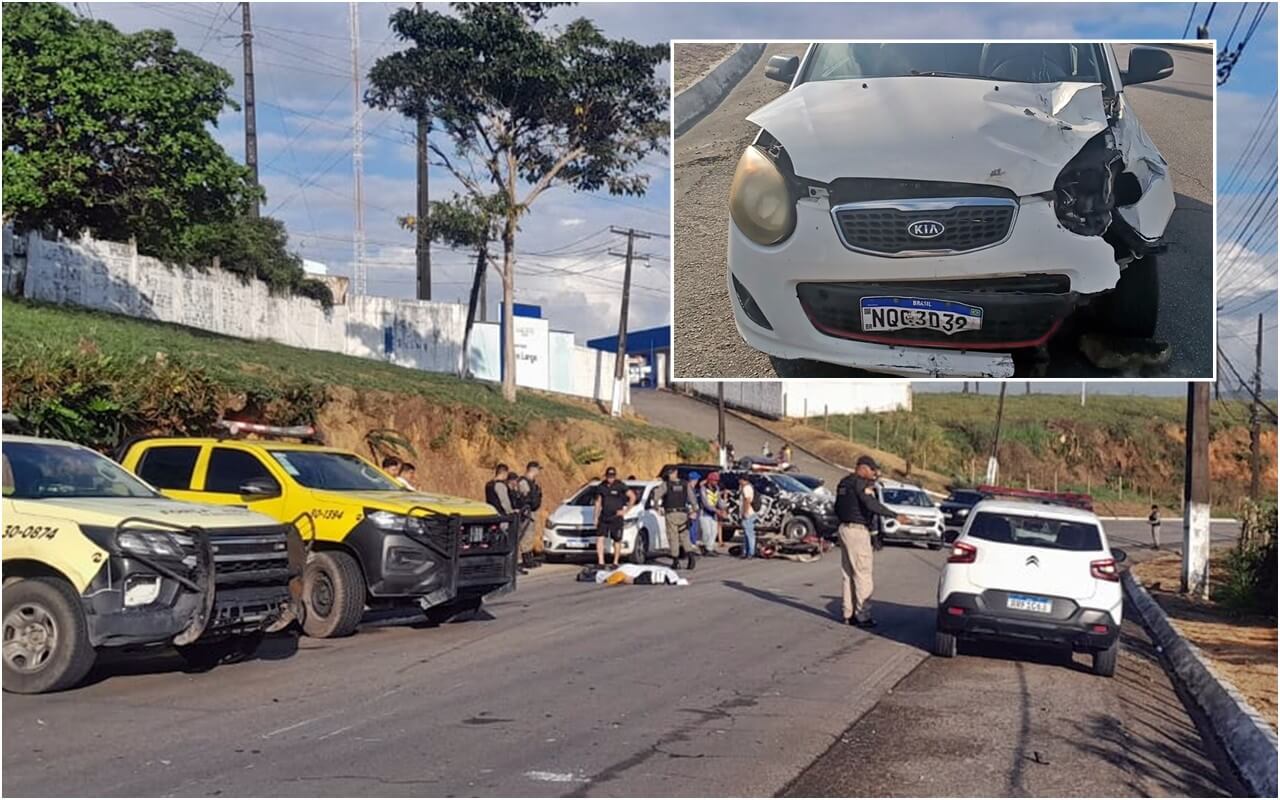 Pai de militar do 8º BPM morre em acidente com moto em Rio Largo