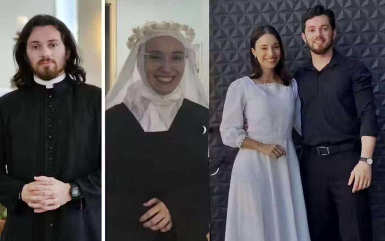 Seminarista e carmelita abandonam a vida religiosa e se casam
