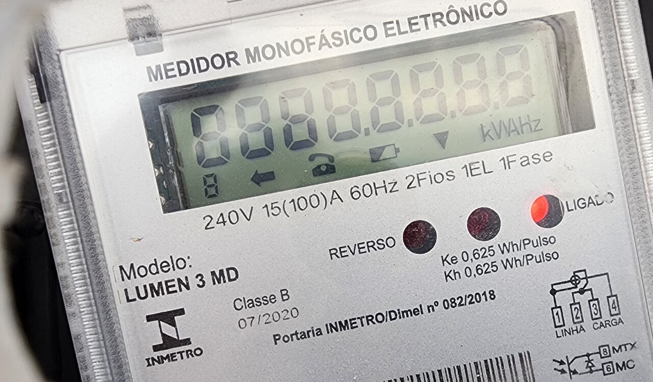 Conta de luz segue com custo adicional de quase R$ 5 para o mês de novembro