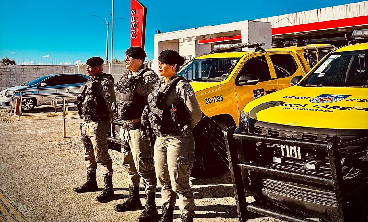 Homem alvo de tentativa de homicídio é preso pelo 8º BPM com mandado de prisão em aberto