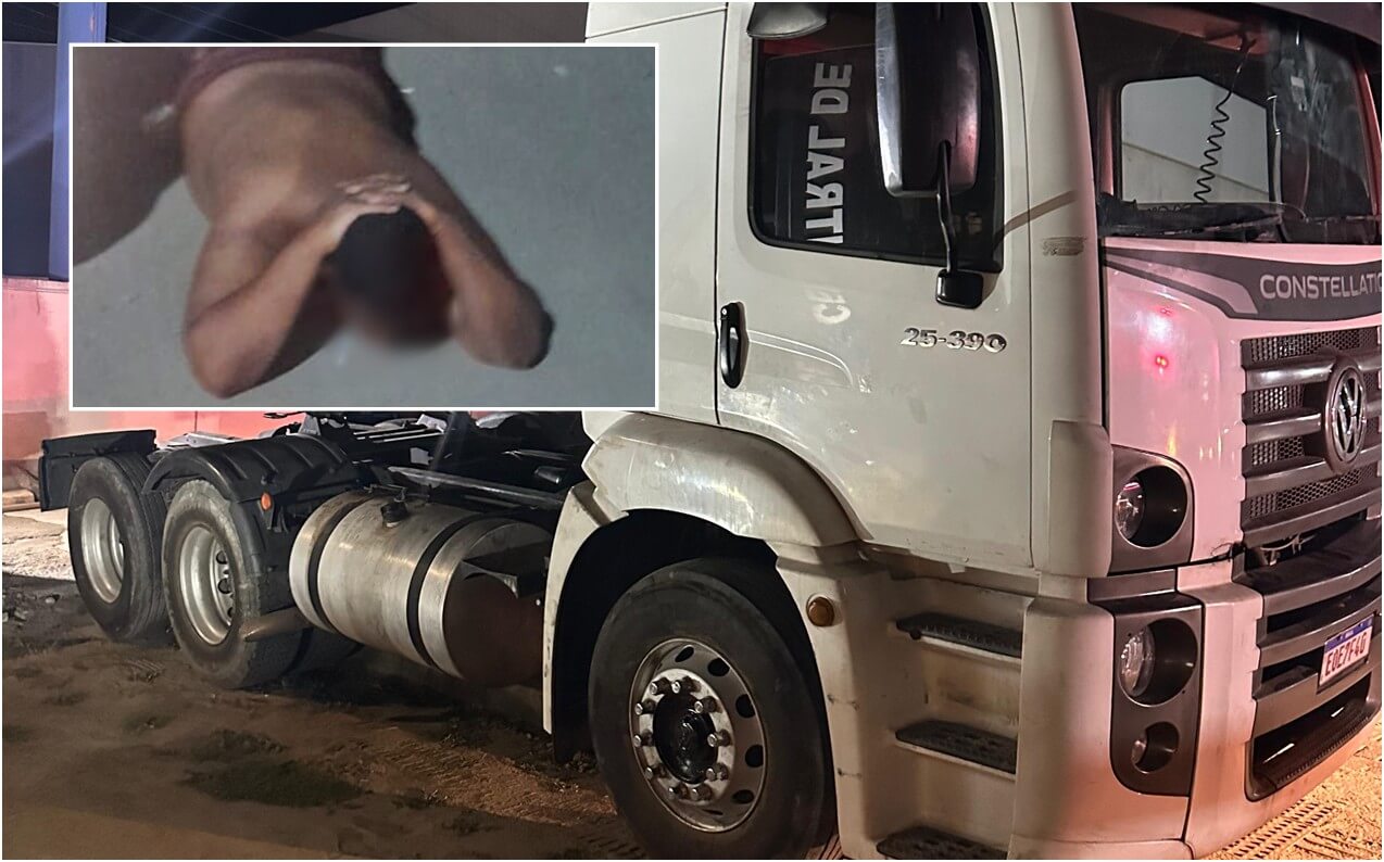 8º BPM recupera carreta após o motorista do veículo desaparecer em PE