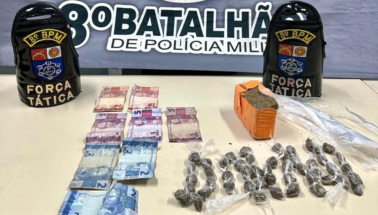 Integrante do Comando Vermelho é preso em operação do 8º BPM em Rio Largo