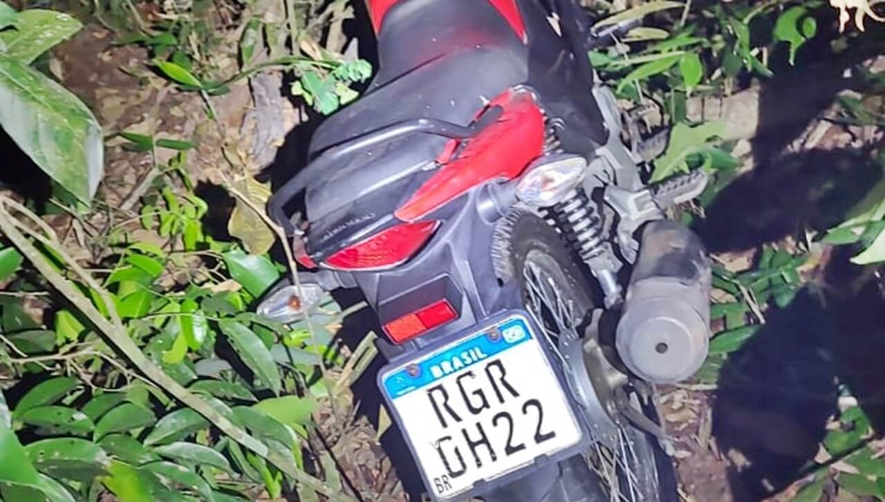 8º Batalhão recupera motocicleta furtada em Rio Largo