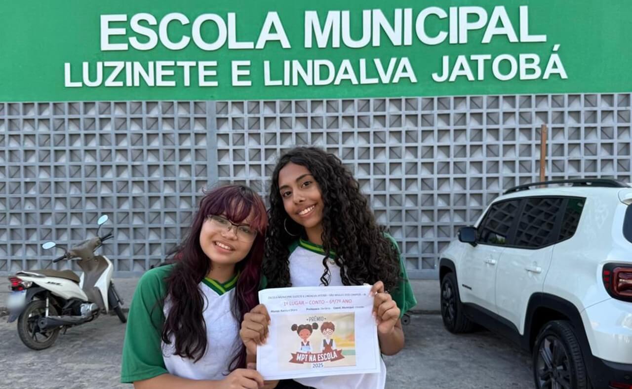 Alunas do Sistema Municipal de Ensino de São Miguel dos Campos conquistam 1º lugar nacional no 'Prêmio MPT na Escola 2025'
