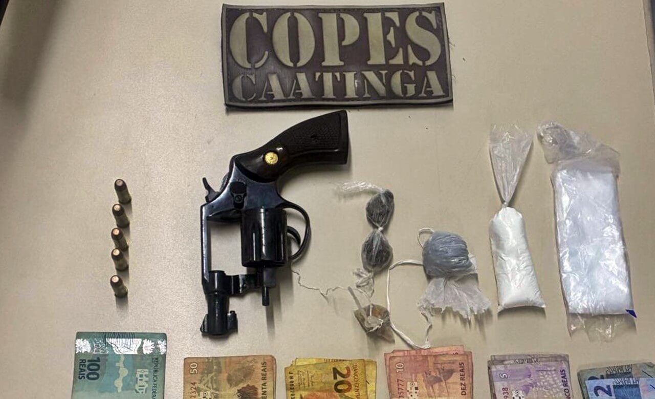 COPES prende traficante armado em operação no Sertão de Alagoas