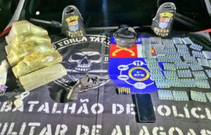 8º BPM prende traficante e apreende quase 5 kg de drogas em Rio Largo