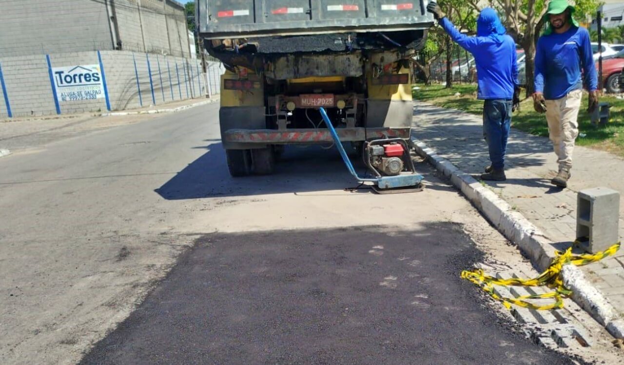 Polo Multissetorial recebe mutirão da Operação Tapa-Buraco