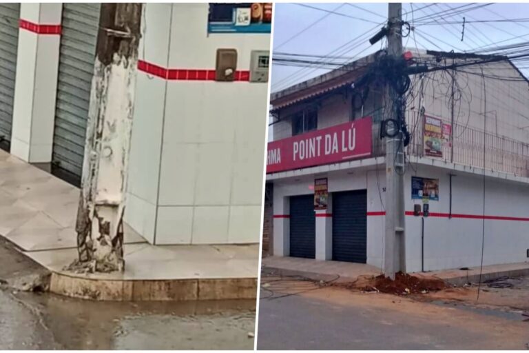 Após morte, mais um poste é substituído e moradores cobram retirada de estruturas danificadas